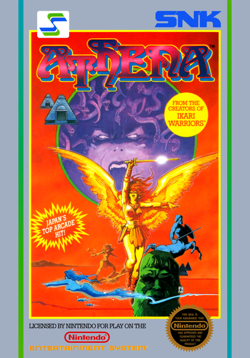 Athena (USA) box art